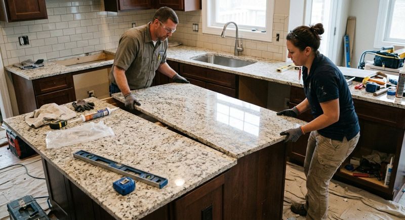 Granite Countertop Installation in Lake County, IL