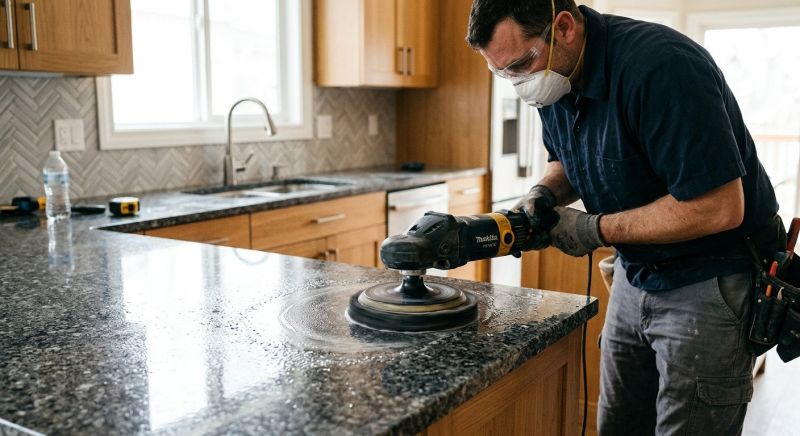 Granite Countertop Refinishing in Roseville, CA