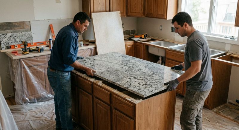 Granite Installation in Sonoma County, CA