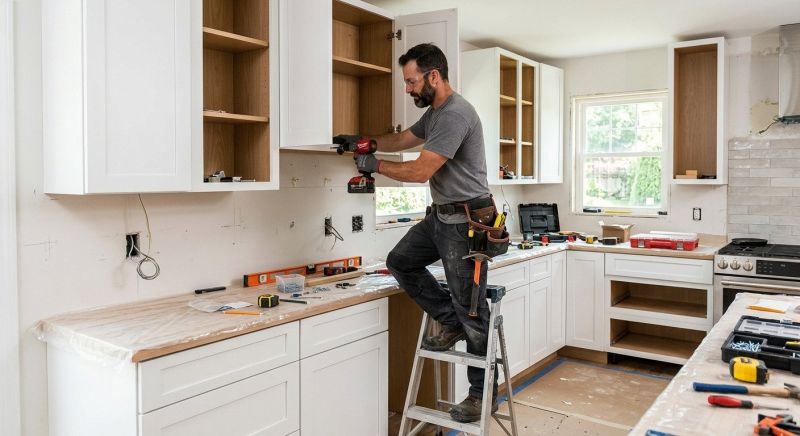 Kitchen Shelving Installation in Dayton, OH