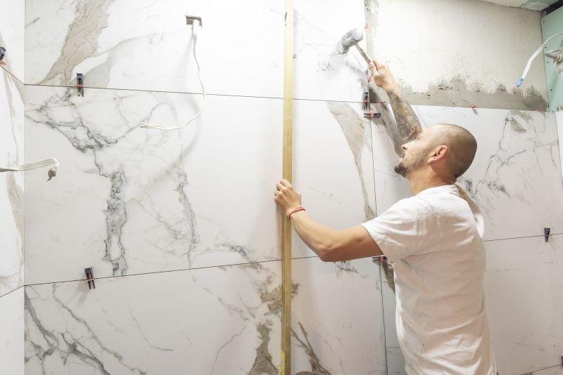 Marble Slab Installation